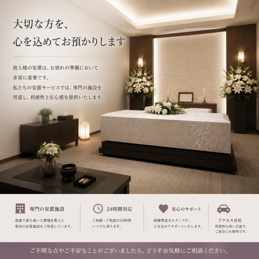 安置サービスの重要性